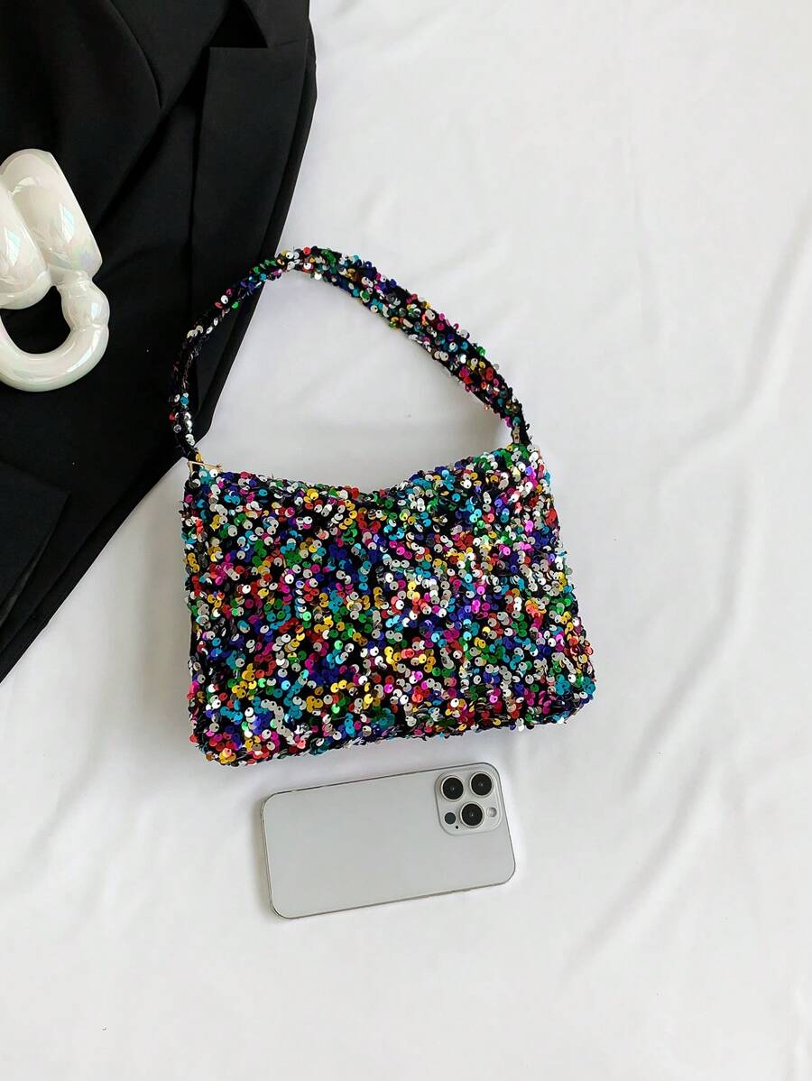 14812 1t-002 Bolso De Lentejuelas 1 Pieza Con Lentejuelas