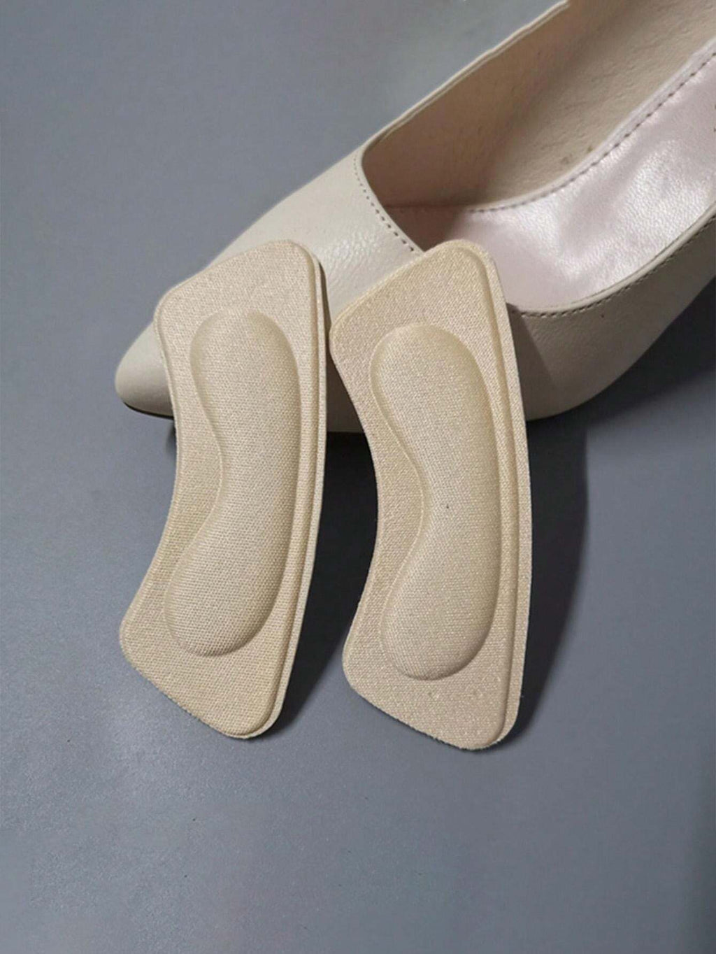 5995 1b-02-17 Tres pares de Plantillas Apretones de talón para Zapatos grande