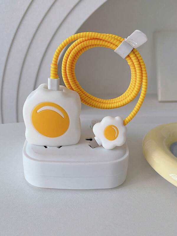 7170 b03-11 Cuatro Piezas Estuche Protector Cargador De 20w