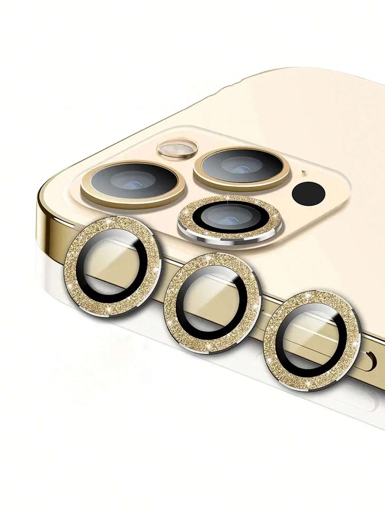 9181 2t-ProCa Protector De Lente De Cámara Con Brillo Cubierta