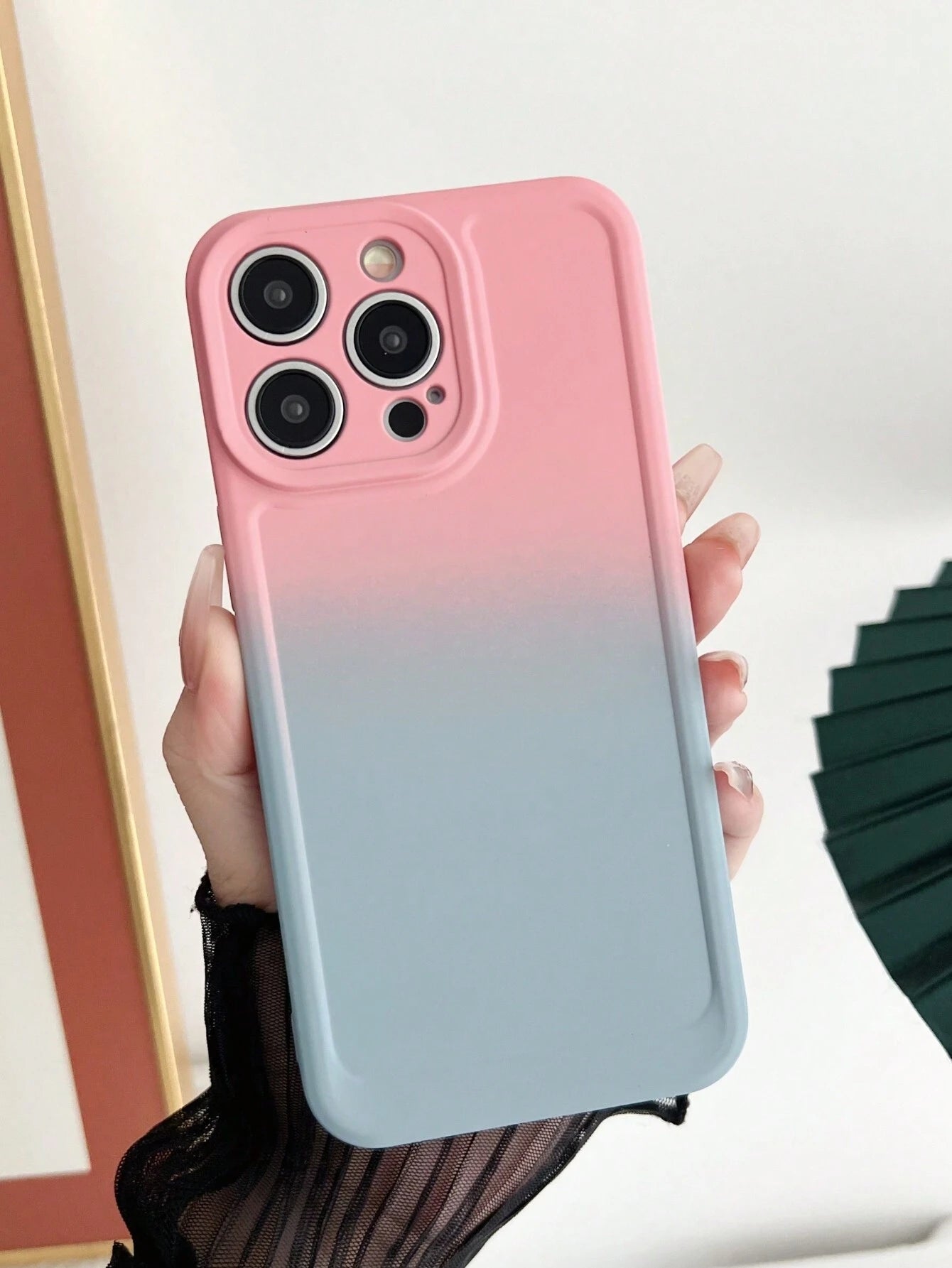 10188 2t-014 Funda para iPhone de color degradado