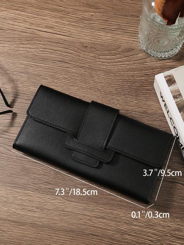 7627 a10-22 Billetera Larga Plegable Vintage Para Mujeres Con Estilo Moderno