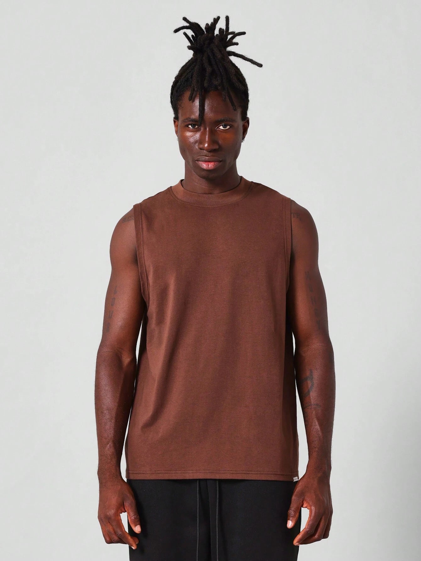 9738 1t-006 Camiseta Sin Mangas Imprescindible De Ajuste Regular