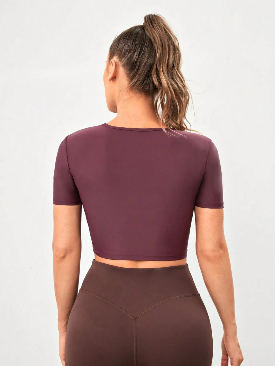 9154 1t-007 Copa Básica De Pecho Para Deportes De Tenis Con Cobertura Superior