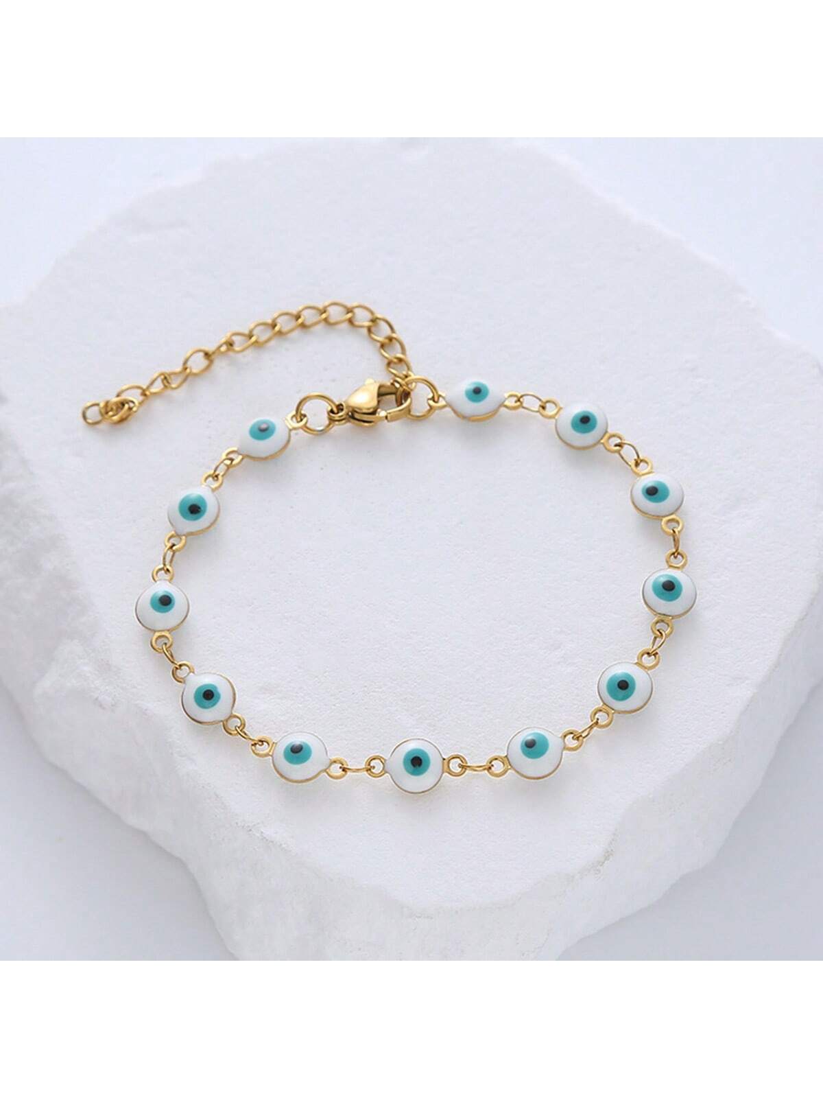 9069 1b-054 Tobillera De Ojo De Diablo De Personalidad De Moda