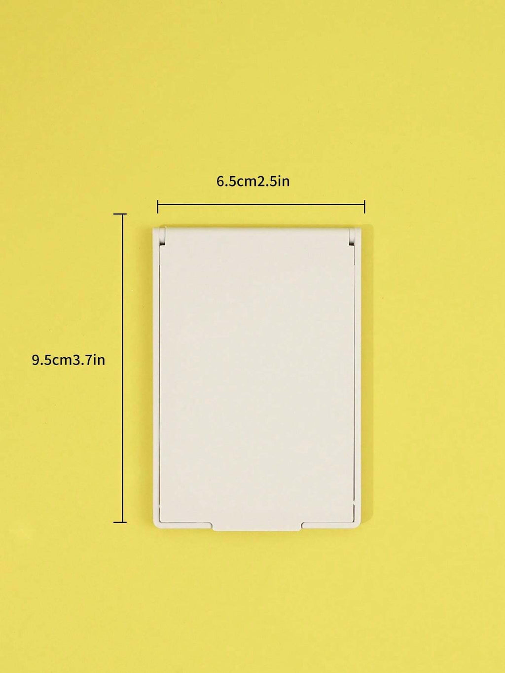 11408 1b-043 1 Pieza Espejo De Maquillaje Portátil Plegable Hd