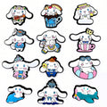 6946 b01-10 Set 12 Piezas Dibujos Animados Encantos De Zapatos Para La Decoración De Zapatos