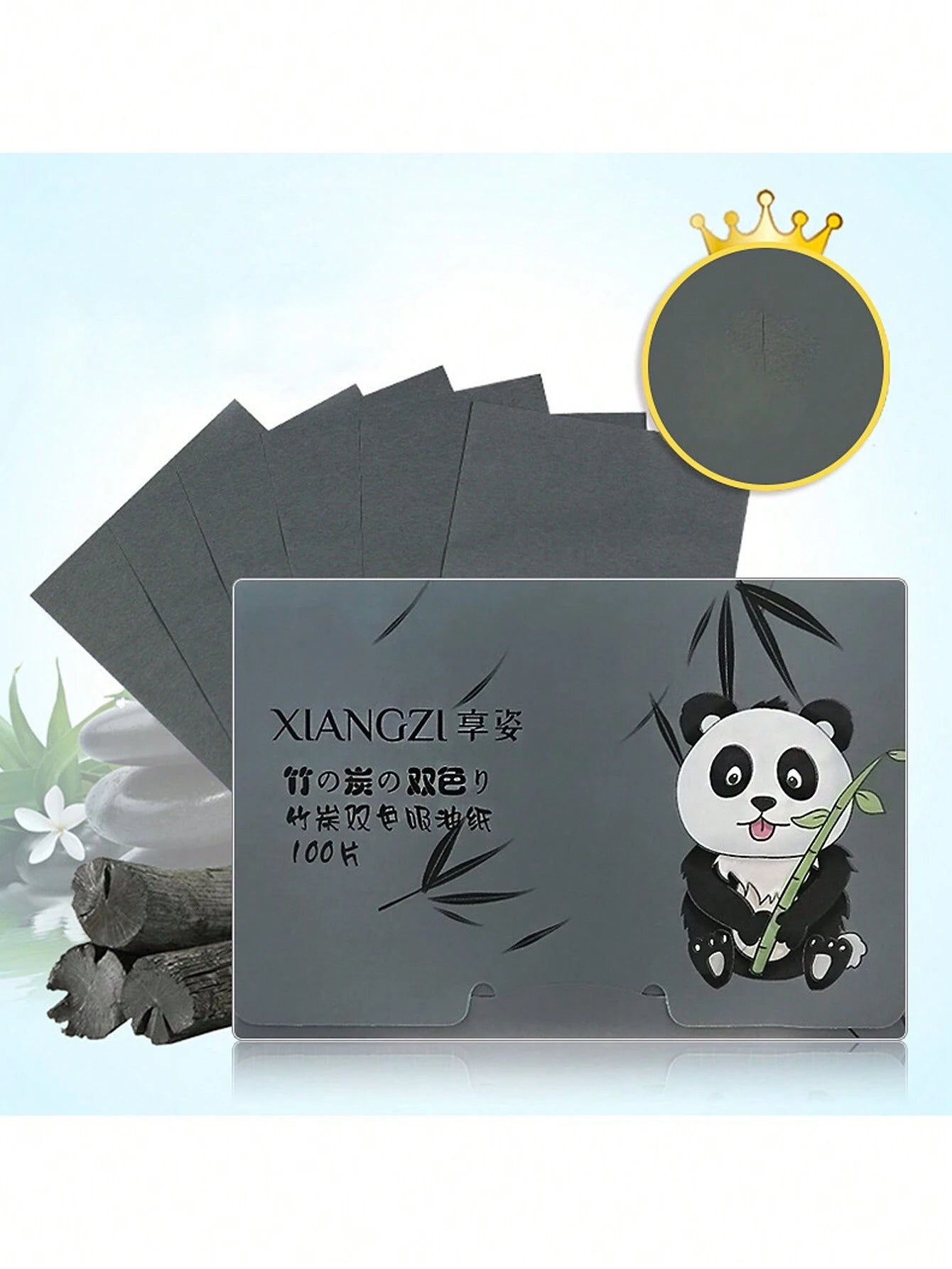 5957 1b-023 Set 100 piezas De papel secante de aceite para la cara