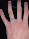 10320 1b-057 Una Pieza De Anillo Abierto Con Rayo