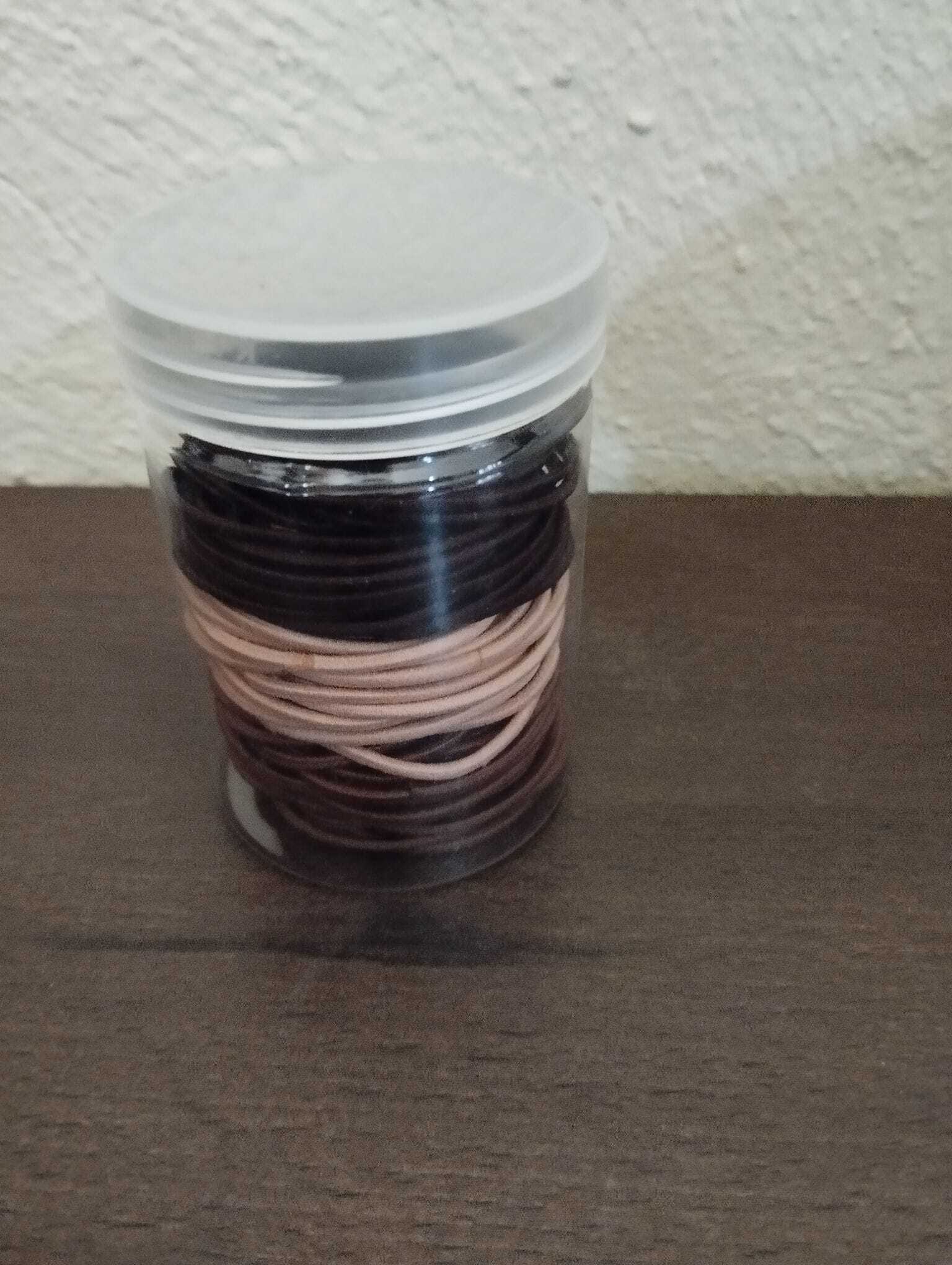 5800 Oferta Set 100 Pzas Lazos para el cabello informales sólidos para mujer para la vida diaria