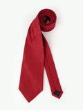13499 1a-008 Corbata casual impresa con rosa 1 Pza
