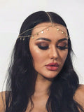 12426 1b-006 Cadena De Pelo Bohemio 1 pza