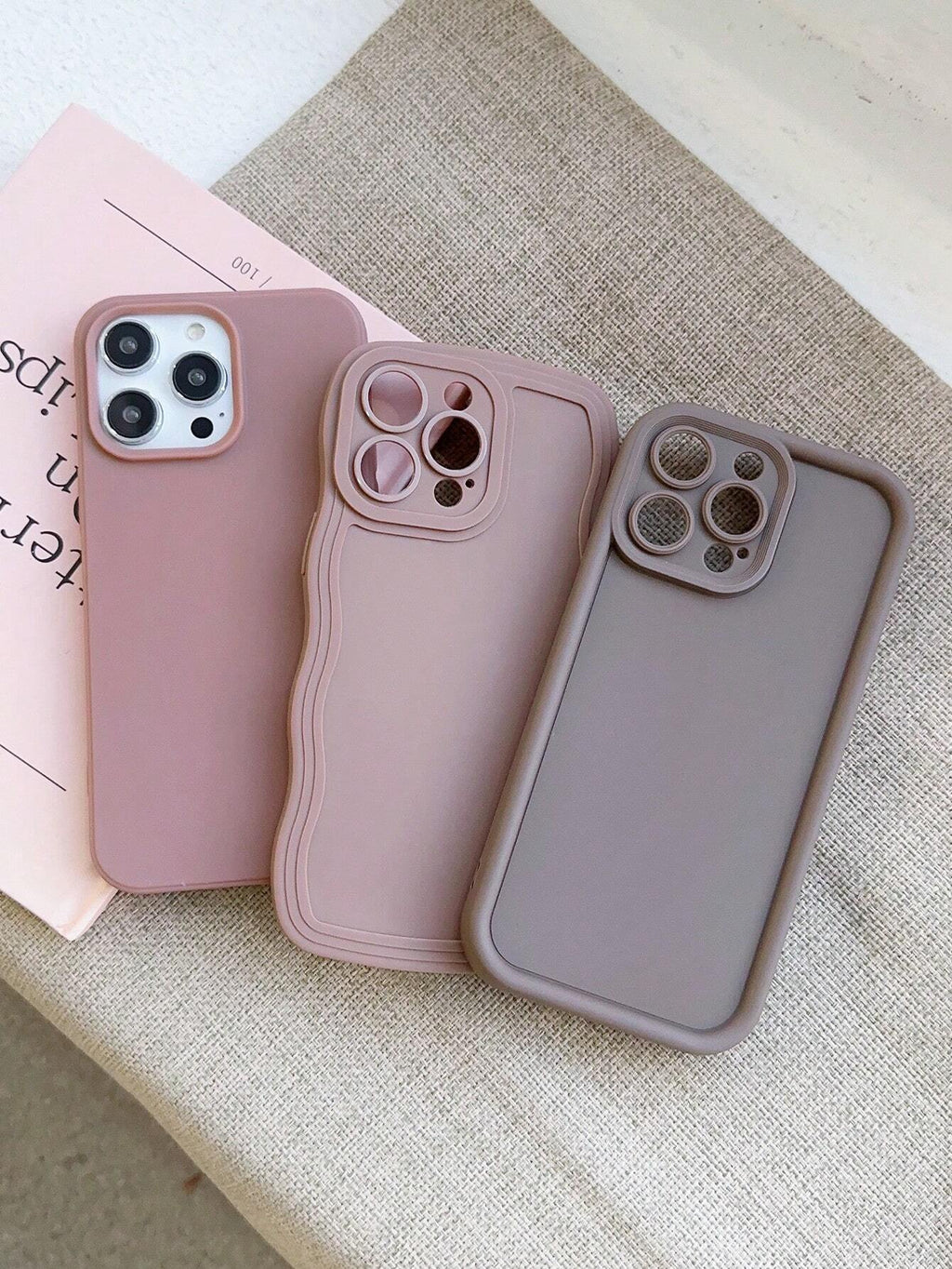 7405 2t-014 Set 3 Piezas Funda Protectora Para Teléfono