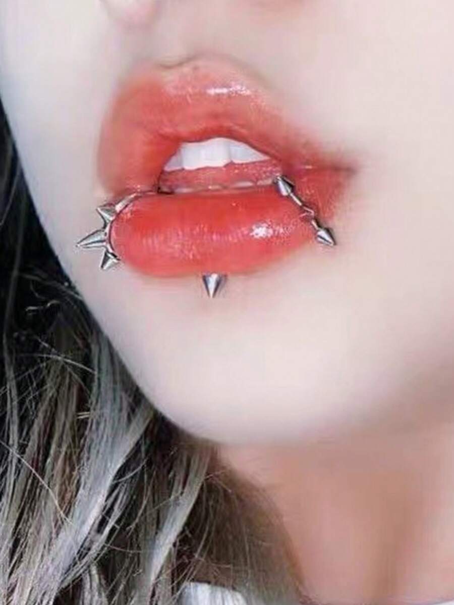 12645 1b-011 Piercing de labios 2 Pzas