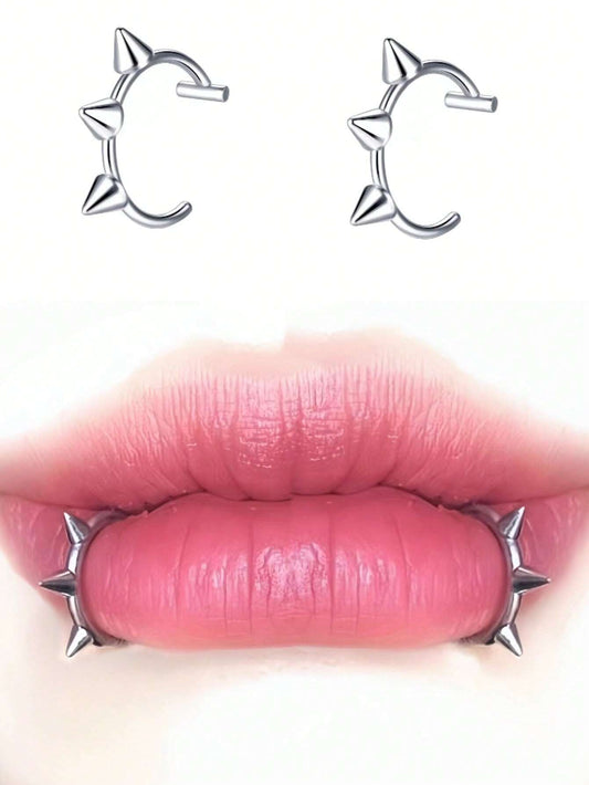 12645 1b-011 Piercing de labios 2 Pzas