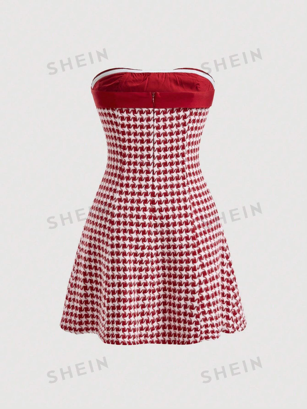 17746 1t-005 Vestido Tubo Con Nudo Delantero 1 Pza
