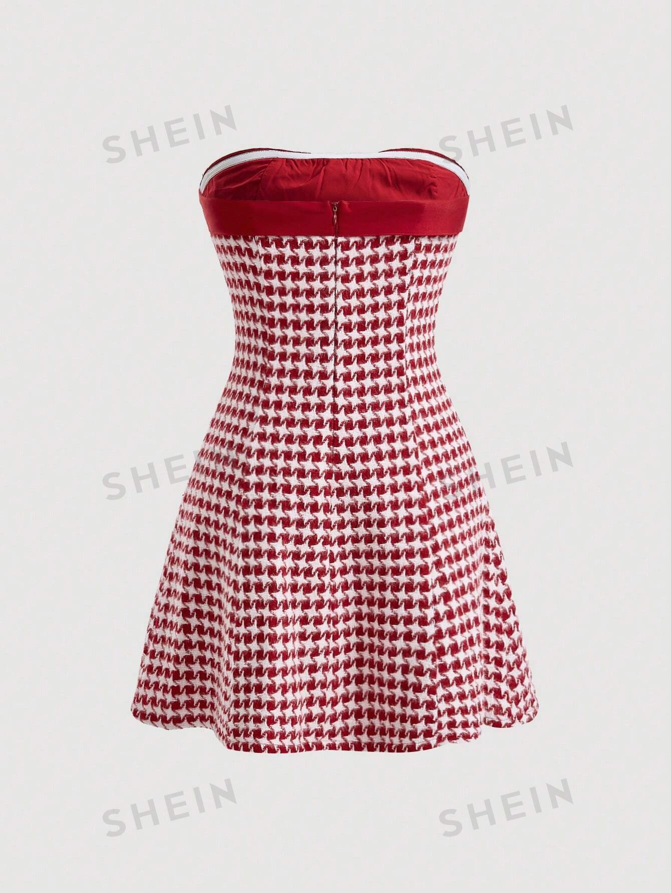 17746 1t-005 Vestido Tubo Con Nudo Delantero 1 Pza
