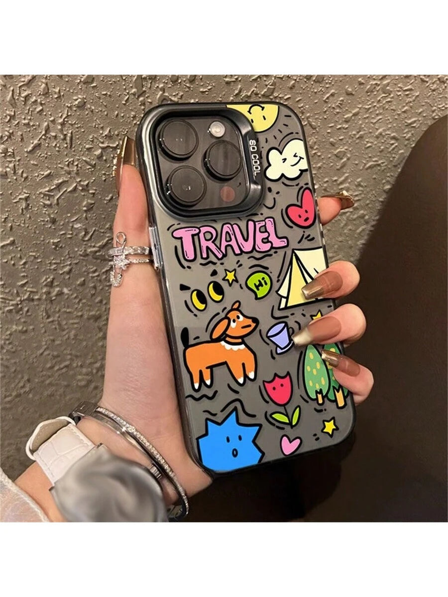 13827 2t-014 Funda con diseño de graffiti 1 Pza