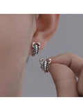 15111 1b-065 Aretes Forma De Escorpión 2 Pzas