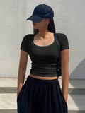 10289 1t-007 Camiseta Para Mujer Con Cuello Redondo DAZY