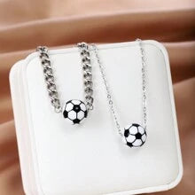 10048 b03-18 Set De Collares Y Brazaletes de futboll