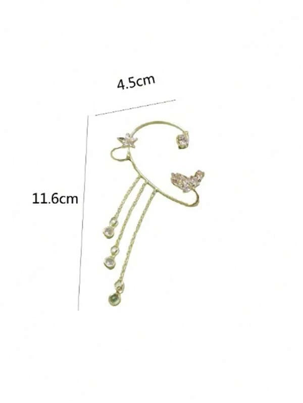 7832 1b-052 Una Pieza Pendiente Romántico Con Forma De Estrella De Cuatro Puntas