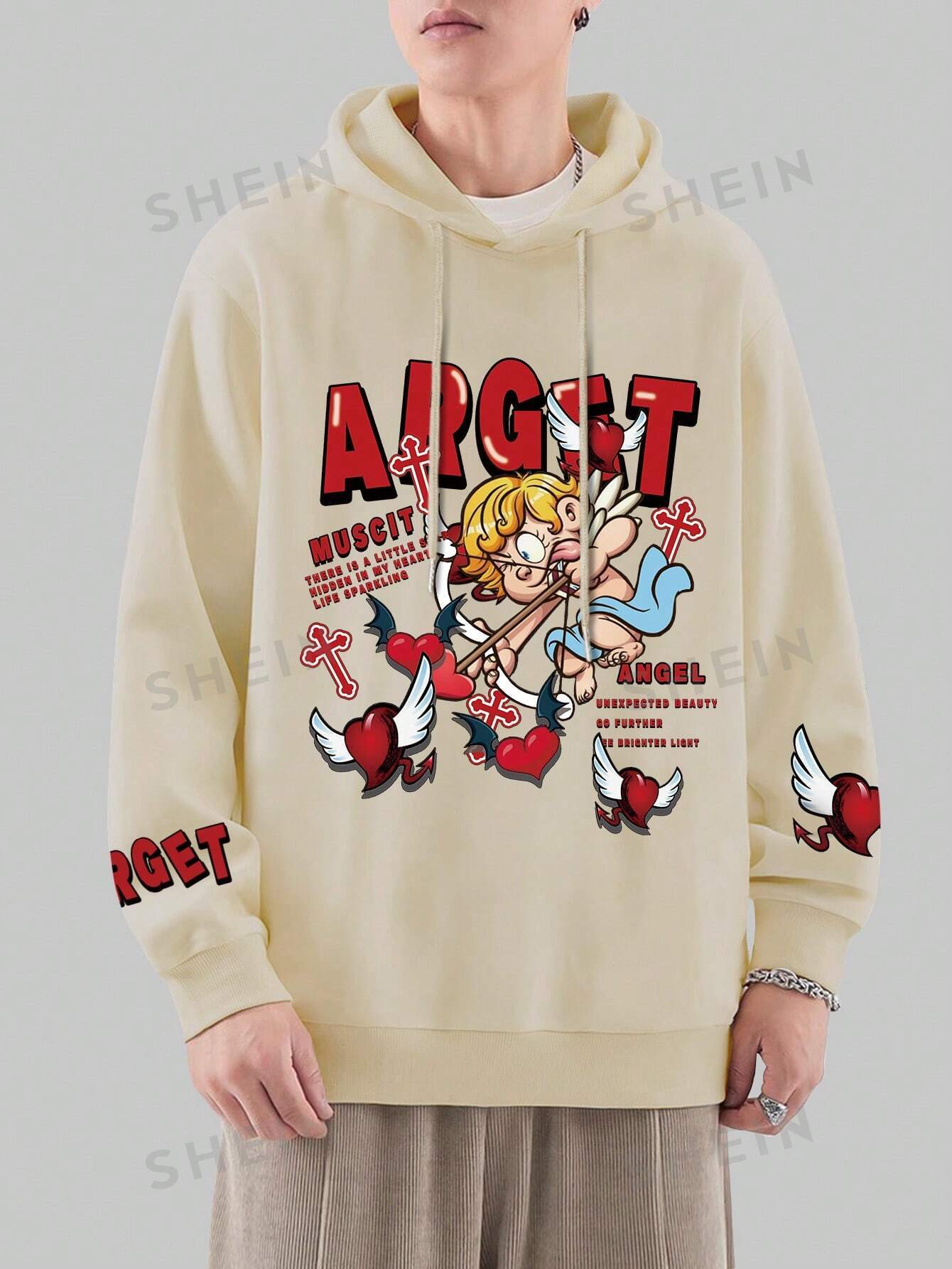 13920 1t-006 Sudadera Con Capucha Y Estampado 1 Pza