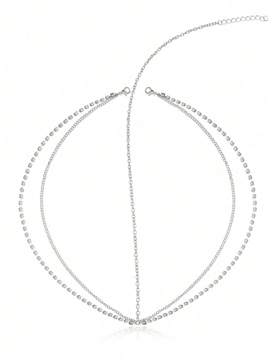 9728 1b-045 Una Pieza Diadema De Joyería De Cadena Con Borlas Metálicas De Estilo Bohemio