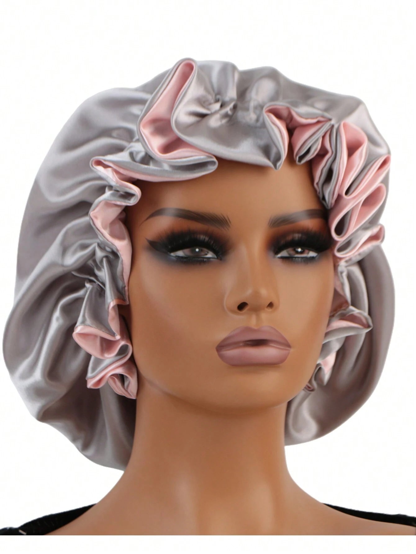 17906 1b-013 Gorro grande de seda a doble lado 1 Pza