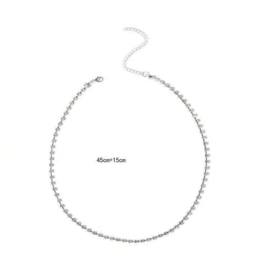 11085 1b-058 Cadena De Pierna Sencilla Y Sexy Con Diamante De Imitación De Una Sola