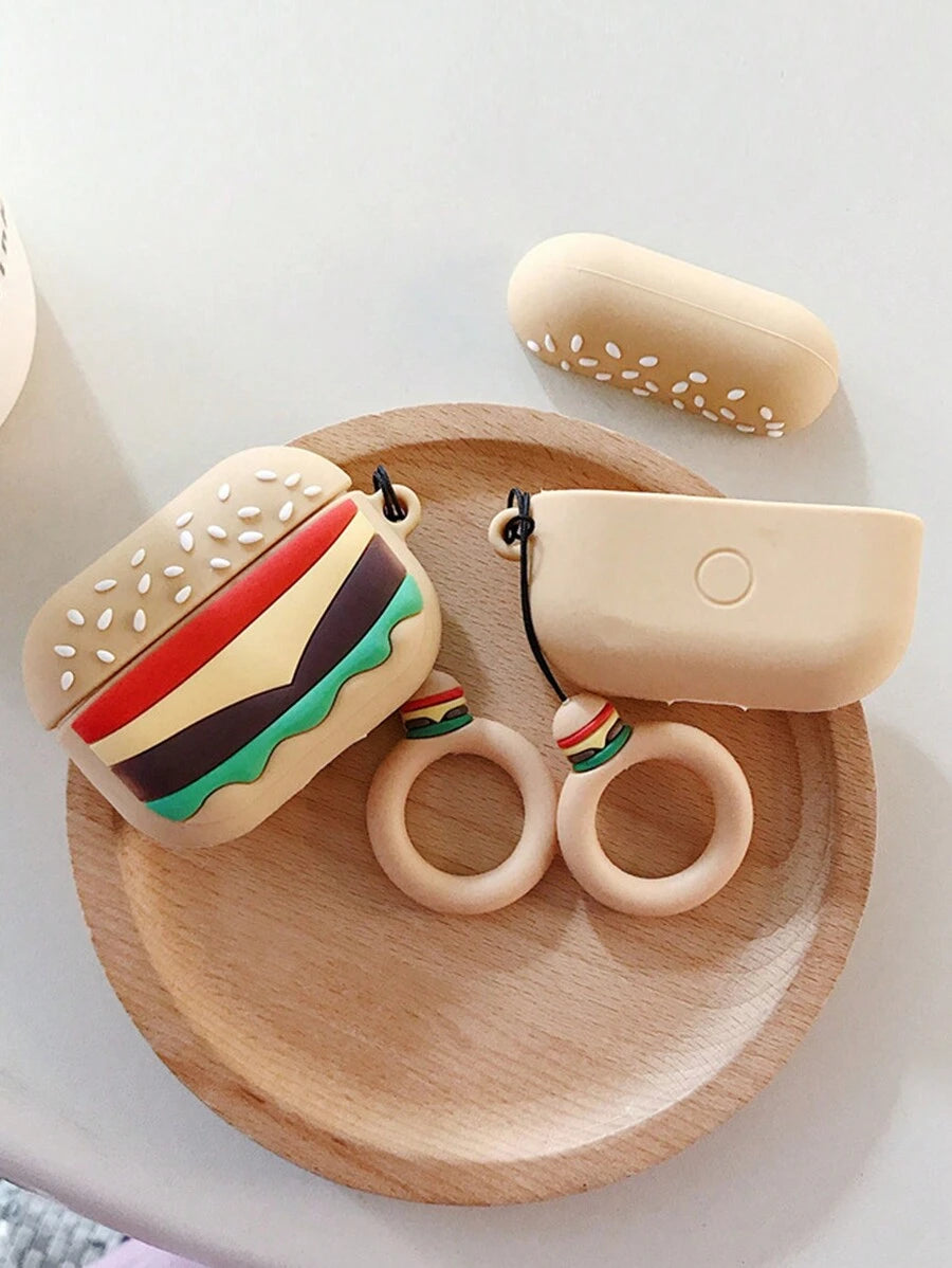 9261 2t-010 Funda de Airpods De Hamburguesa