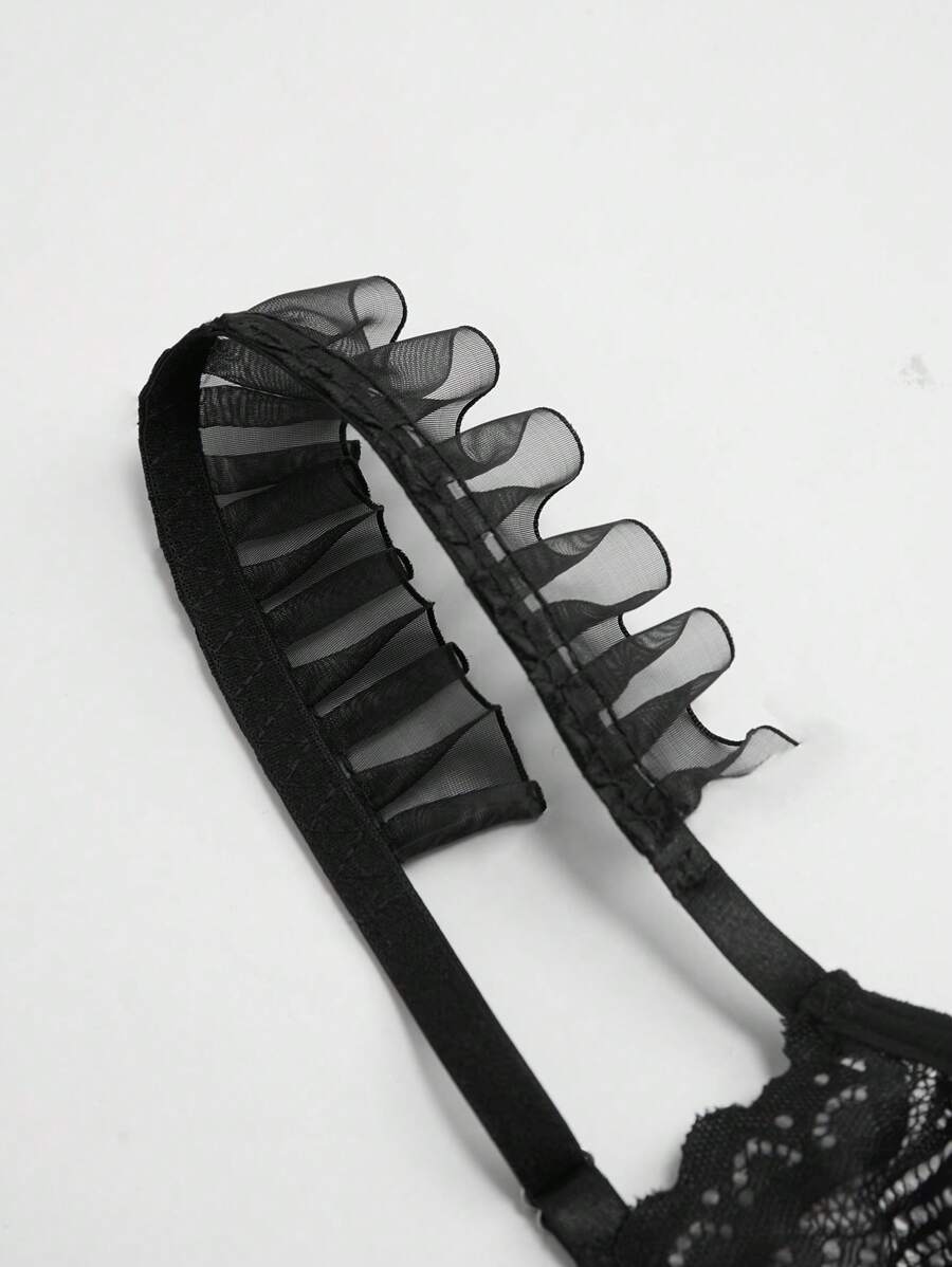 13557 1a-046 Sujetador De Lencería De Malla Y Encaje 1 Pza