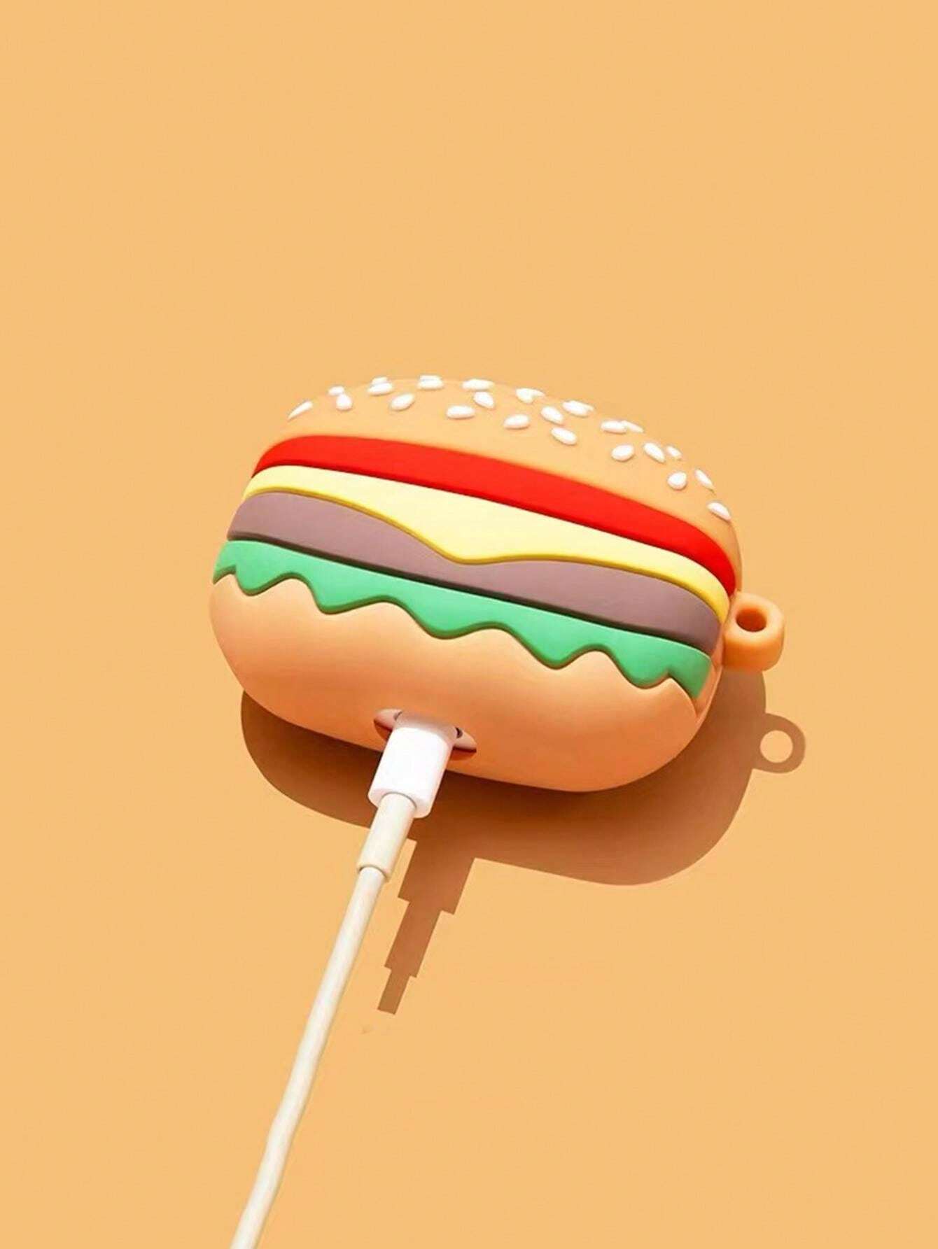 9262 2t-010 Funda de Airpods De Hamburguesa