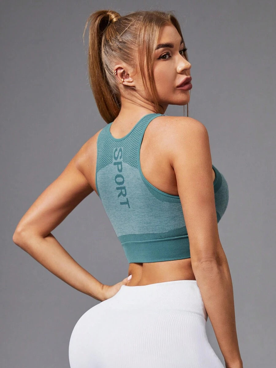 9146 1a-104 Sujetador Deportivo Sin Costuras Con Alta Elasticidad