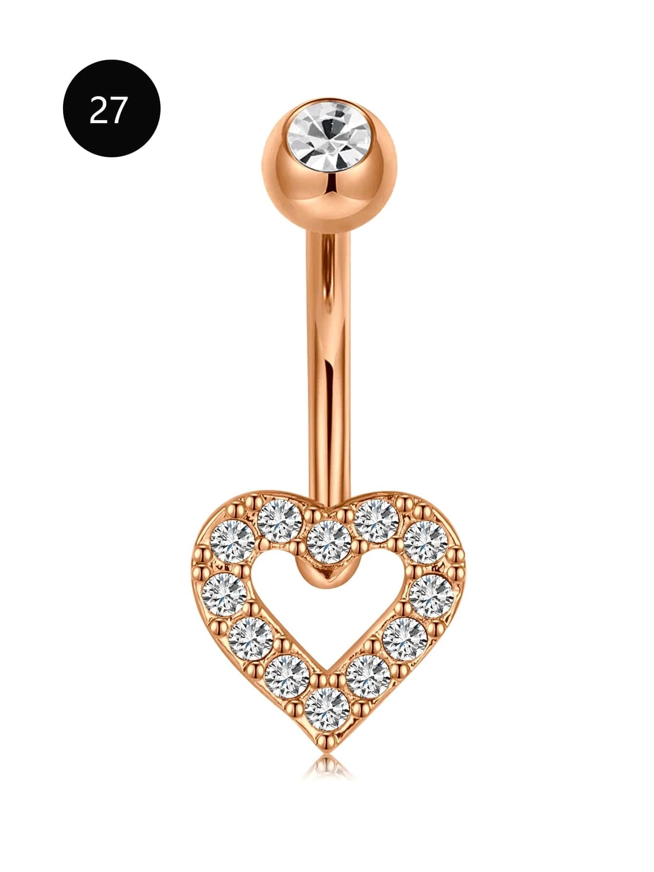 10013 1b-076 Piercing ombligo