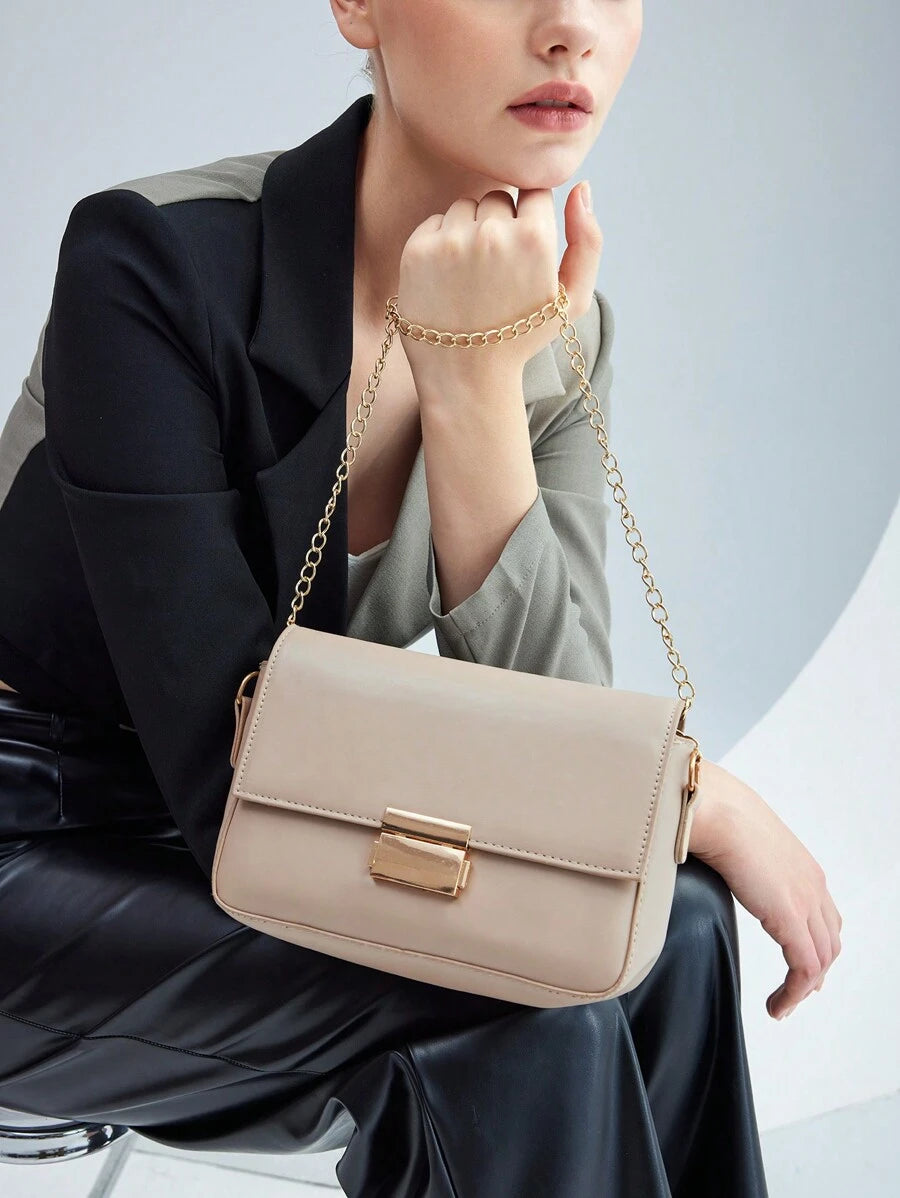 10628 1t-002 Bolso Bandolera De Color Liso Para Mujer SHEIN BIZwea