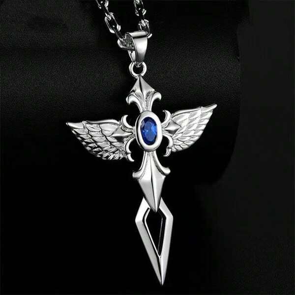 8175 1b-076 Collar Unisex Con Colgante De Personalidad