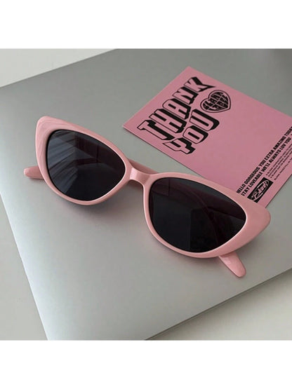 9039 b01-28 Gafas De Sol De Moda Lindas Con Ojos De Gato Rosa Con Protección Uv Para Hombres Y Mujeres