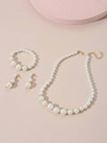 15699 1b-001 Conjunto Joyeria 4 Pzas