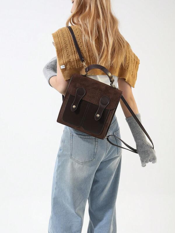 8150 1t-002 Mochila De Peluche Con Correa De Hombro Ajustable