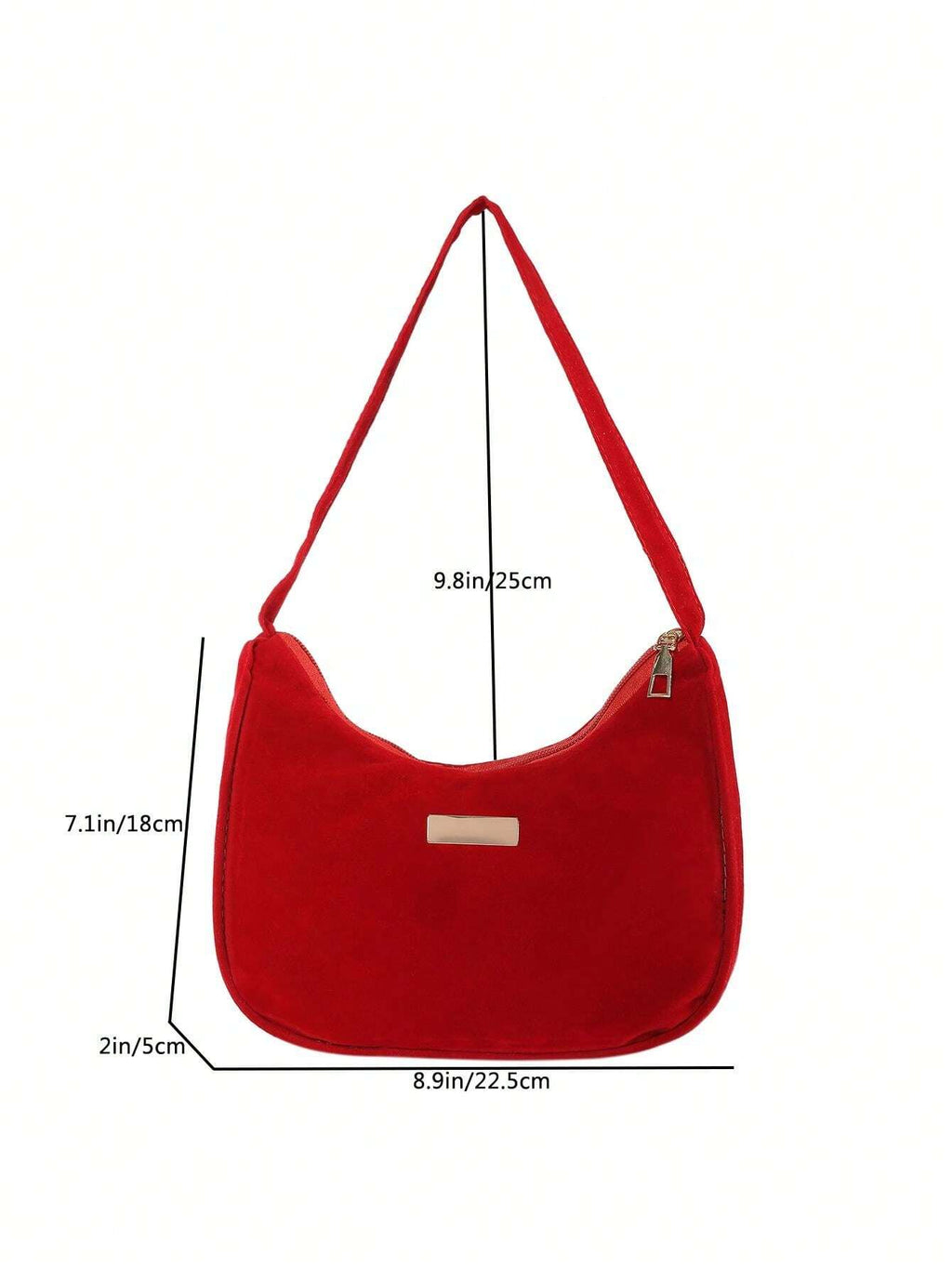 14610 1t-002 Bolso Color Sólido 1 Pza