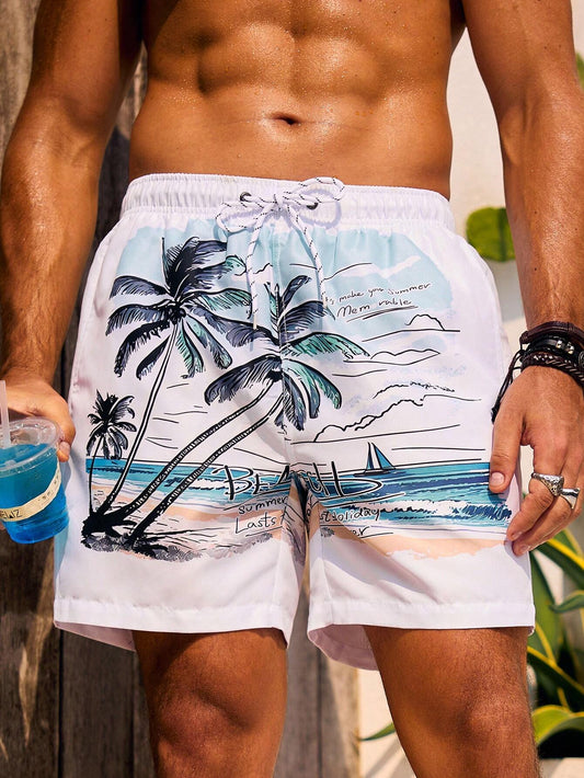 12362 1a-063 Shorts De Playa 1 Pza