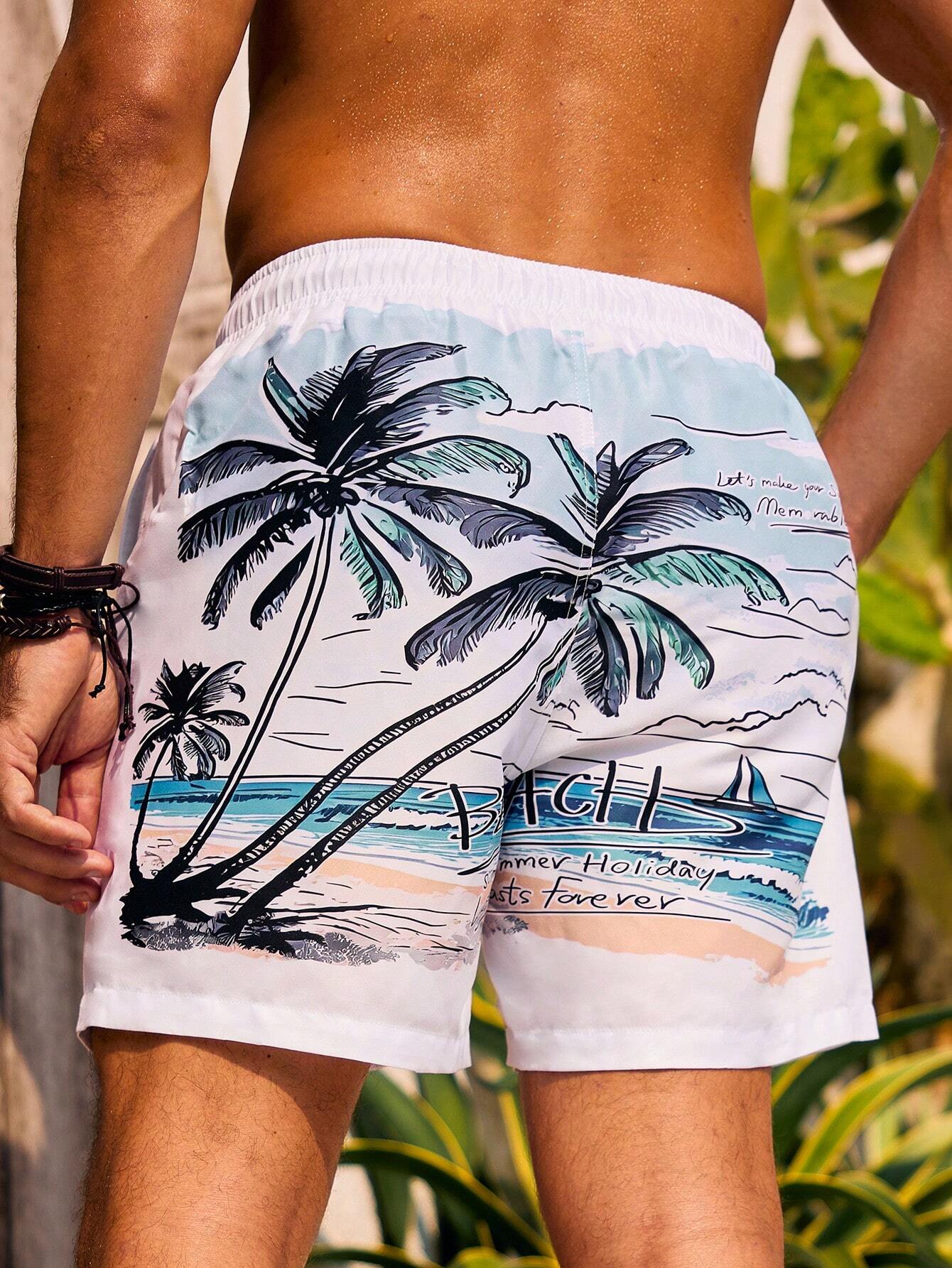 12362 1a-063 Shorts De Playa 1 Pza