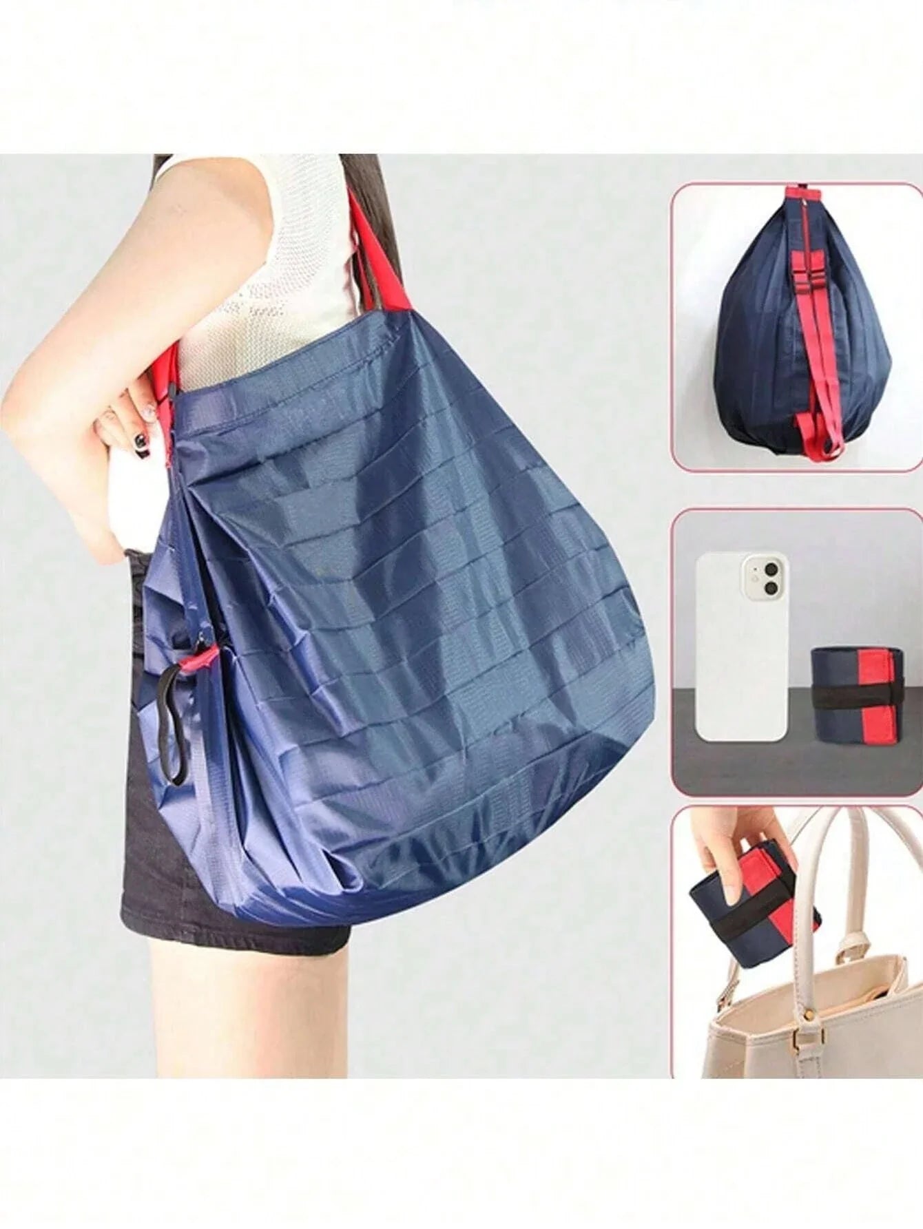 10351 1c-005 Bolsa De Compras Plegable Impermeable