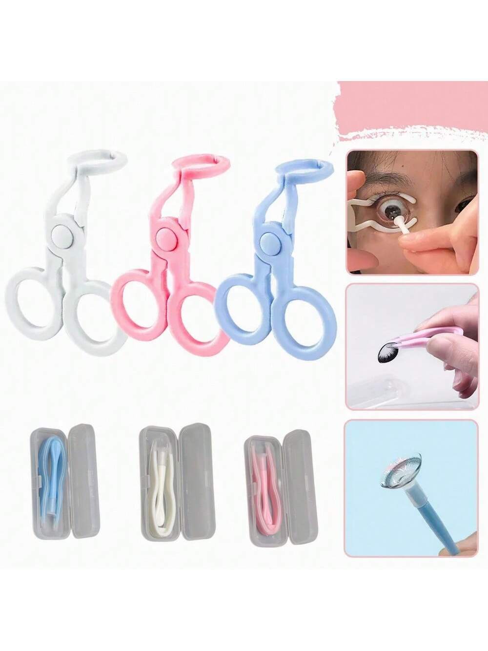 15444 1b-165 Herramientas Para Usar Lentes De Contacto 2 Pzas