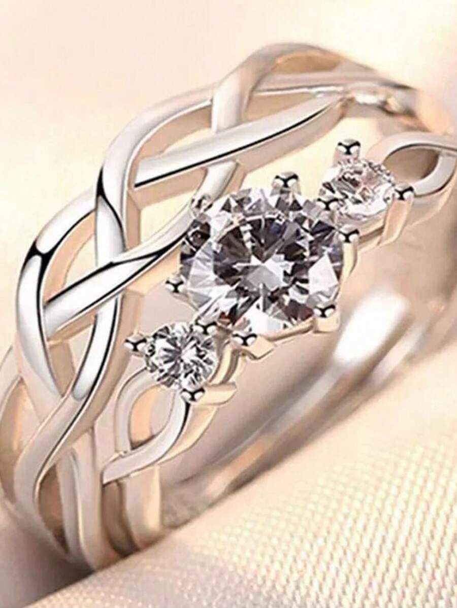12307 1b-055 Anillos Parejas 2 Pzas