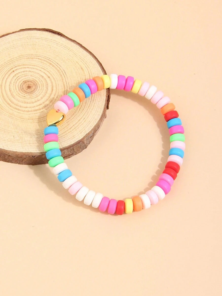 10985 1b-055 Estilo Bohemio Con De Corazón Para Mujeres