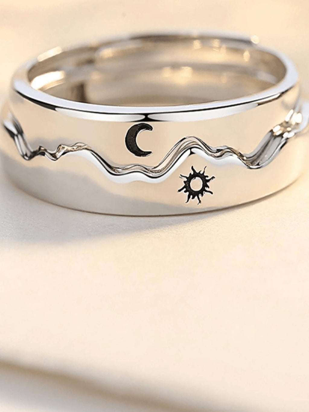 14973 1b-034 Anillos de pareja 2 Pzas