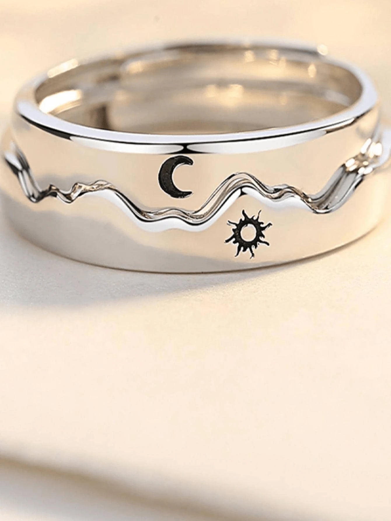 14973 1b-034 Anillos de pareja 2 Pzas