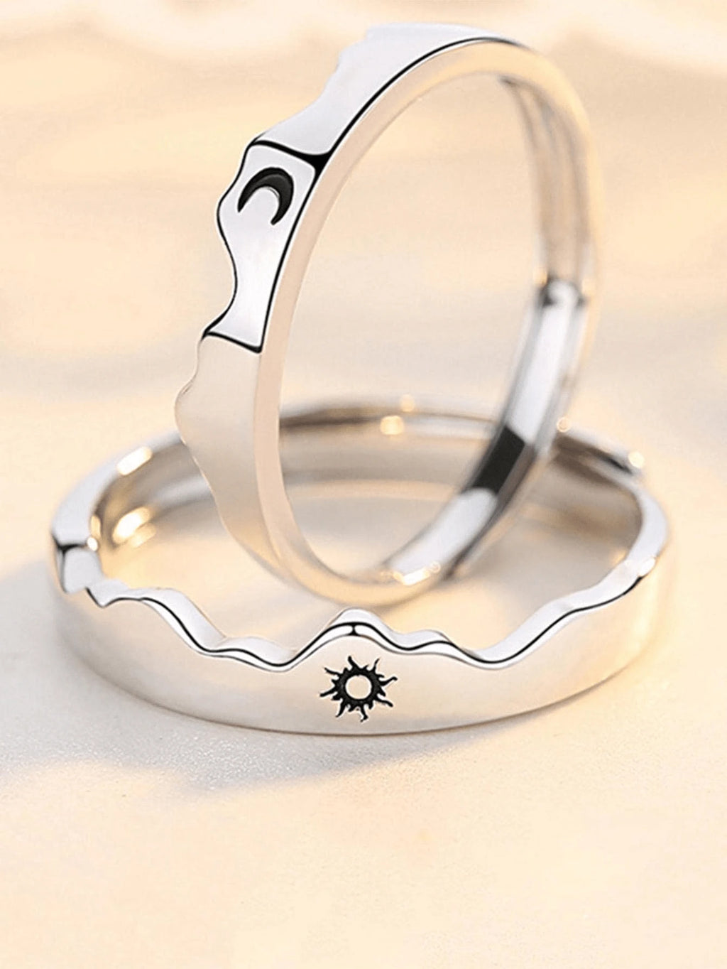 14973 1b-034 Anillos de pareja 2 Pzas